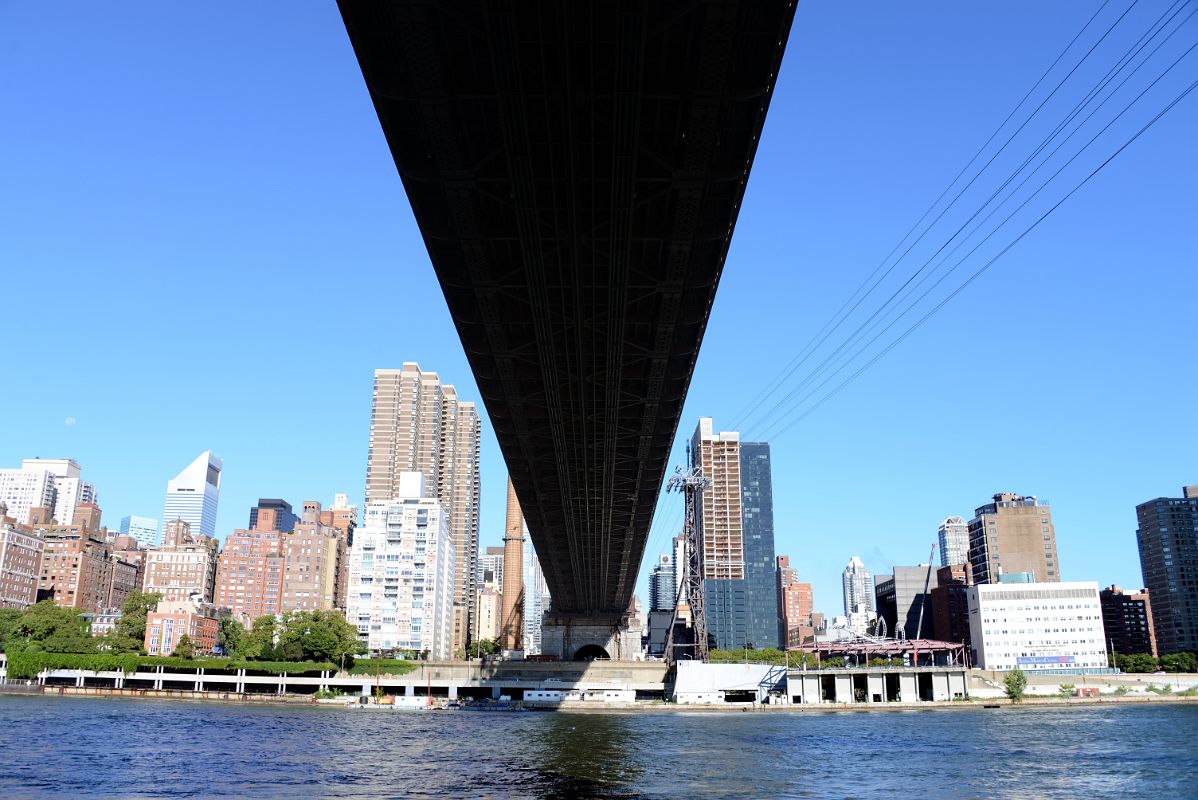 17 New York City Roosevelt Island Manhattan Across The East River From Directly Underneath The Ed Koch Queensboro Bridge